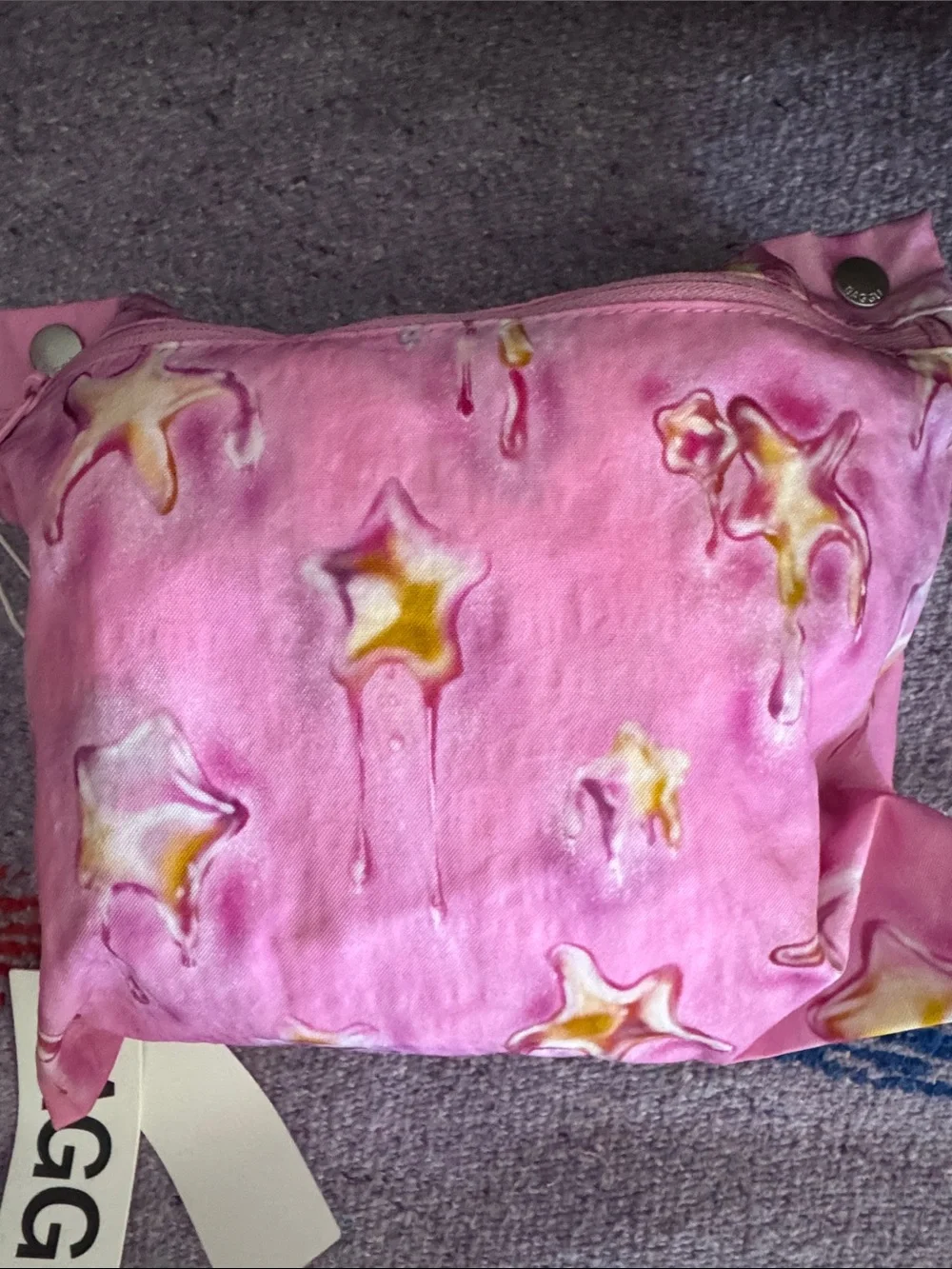 Baggu Small Cloud Carry On Dancing Star Bag NWT
